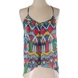 2 Hot & Delicious Multicolor Tribal Festival Tank